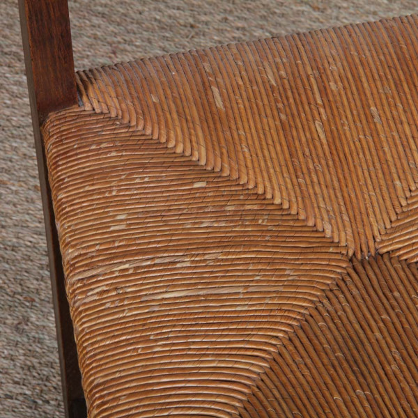 Paire de chaises dans le goût de Charles Dudouyt, 1950 - 