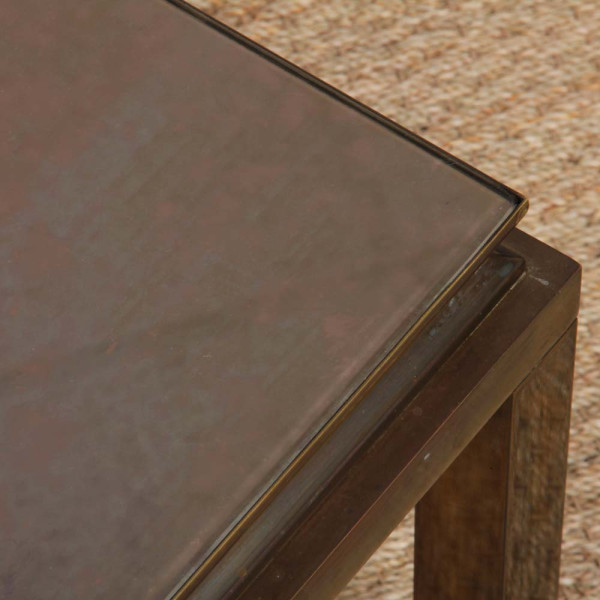 Coffee table by Guy Lefevre for Maison Jansen, 1970 - 