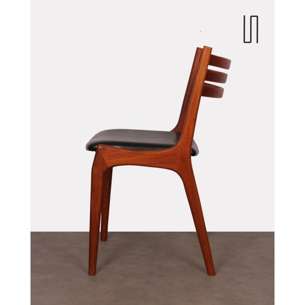 Suite de 4 chaises vintage scandinaves, 1960 - Design Scandinave