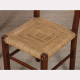 Paire de chaises rustiques en bois et corde, 1940 - 