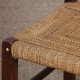Paire de chaises rustiques en bois et corde, 1940 - 