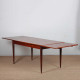 Extendable rectangular teak dining table, 1970 - 