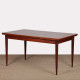 Table de repas rectangulaire extensible en teck, 1970 - 