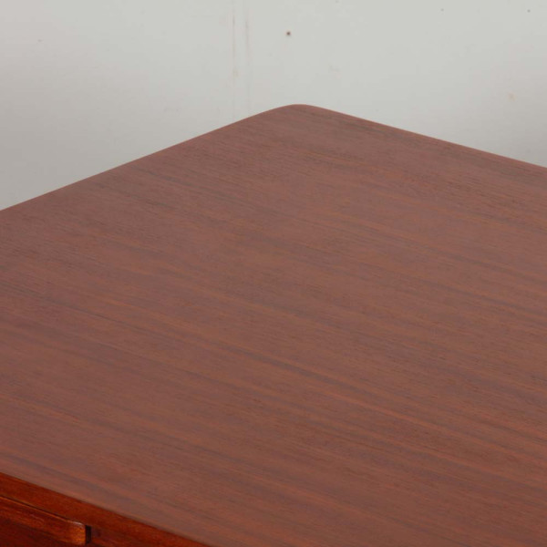 Table de repas rectangulaire extensible en teck, 1970 - 