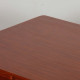Extendable rectangular teak dining table, 1970 - 