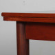 Extendable rectangular teak dining table, 1970 - 