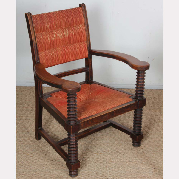 Paire de fauteuils dans le goût de Charles Dudouyt, 1950 - 