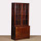 Meuble vitrine/bibliothèque en palissandre par Lyby mobler, 1960 - Design Scandinave