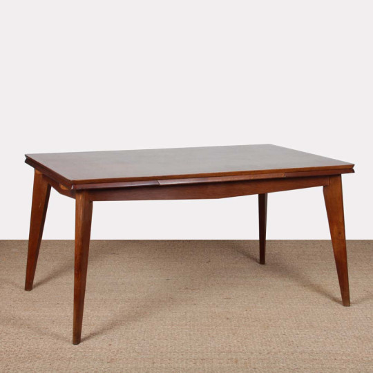 Extendable rectangular dining table from the 1950s - 