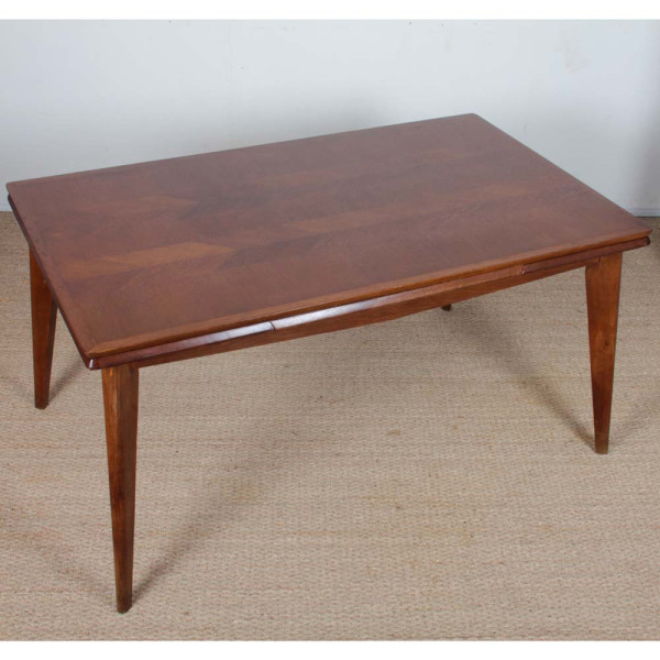 Extendable rectangular dining table from the 1950s - 