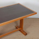 Table de repas rectangulaire en pin, travail du XXe siècle - 