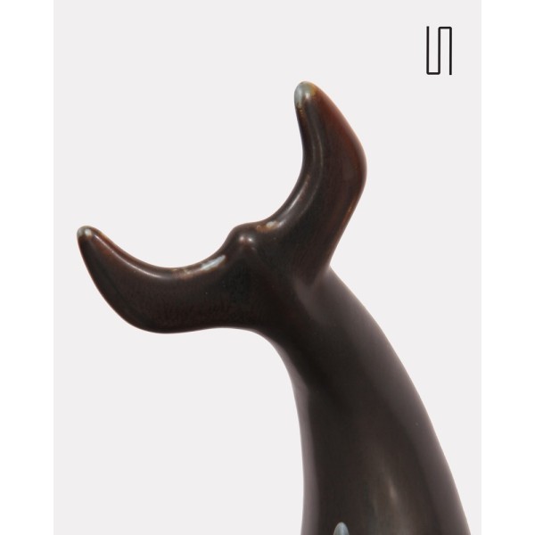 Ceramic dolphin by Gunnar Nylund for Rörstrand, 1960s - Scandinavian design