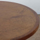 Table d'appoint/bout de canapé, bois et métal, XXe siècle - 