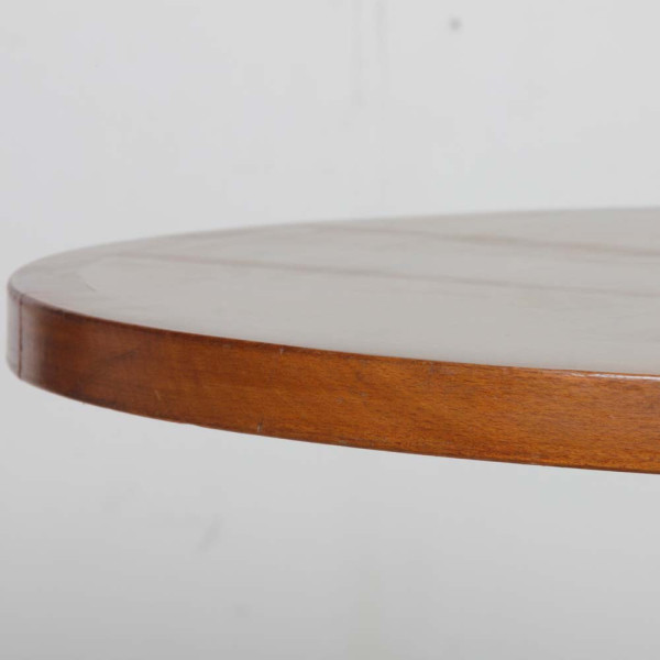 Table d'appoint/bout de canapé, bois et métal, XXe siècle - 