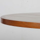 Table d'appoint/bout de canapé, bois et métal, XXe siècle - 