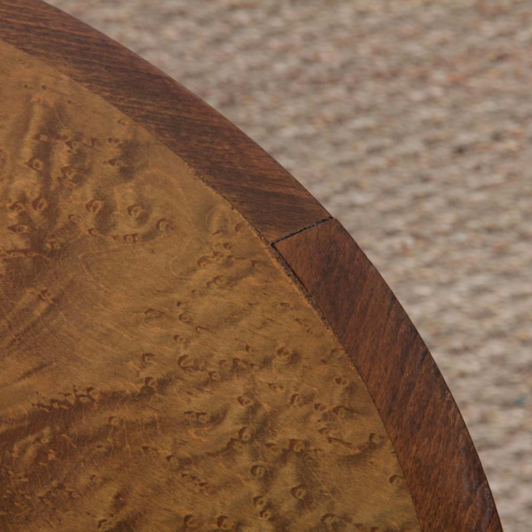 Side table/end table, wood and metal, 20th century - 
