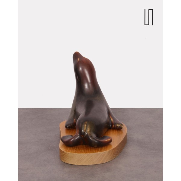 Scandinavian sea lion by Gunnard Nylund for Rörstrand, 1960s - Scandinavian design