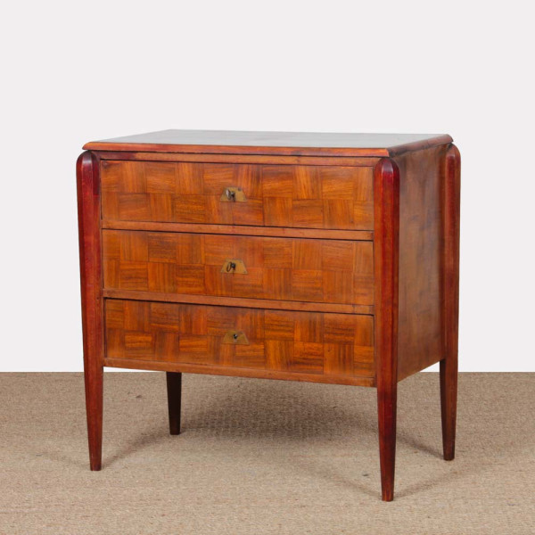 Commode Art déco marqueté des années 1930 - 