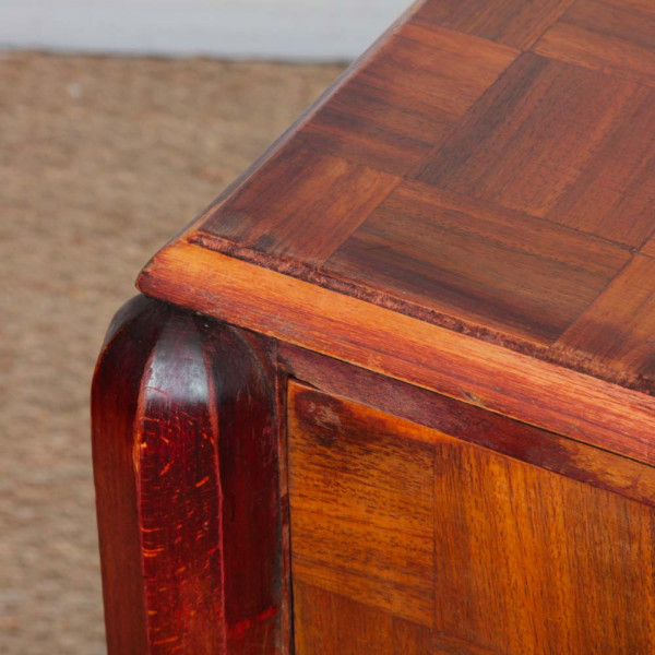 Art Deco inlaid chest of drawers from the 1930s - 