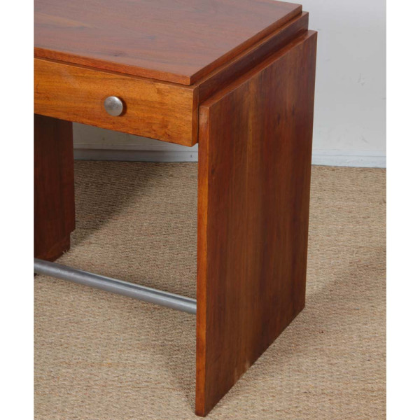 Modernist wooden desk, dating from the 1940s - 