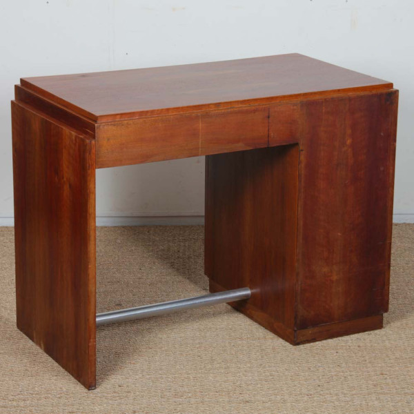 Modernist wooden desk, dating from the 1940s - 