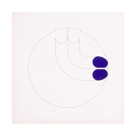 Screenprint - Pol Gachon - Composition - Contemporary