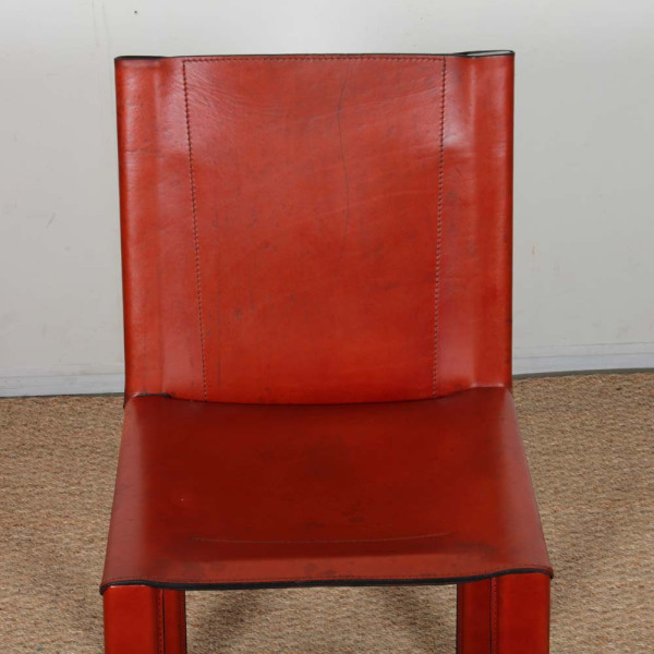 Ensemble de 8 chaises par Carlo Bartoli pour Matteo Grassi, 1980 - 