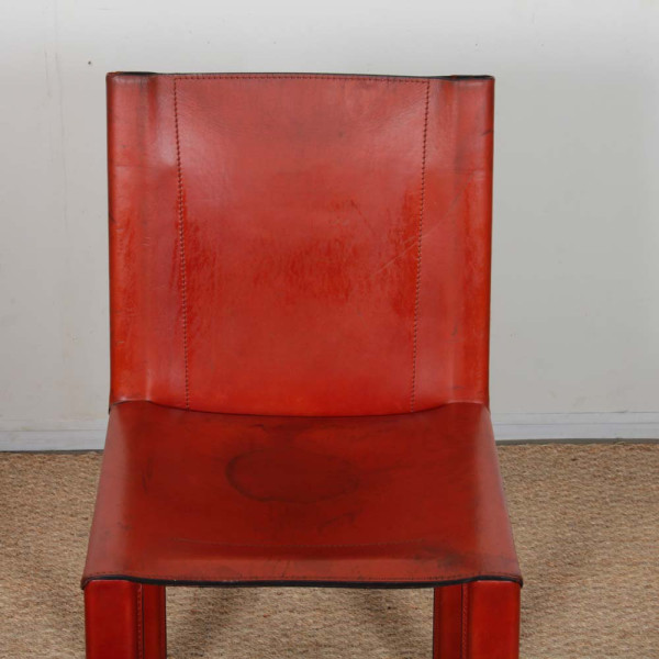 Ensemble de 8 chaises par Carlo Bartoli pour Matteo Grassi, 1980 - 