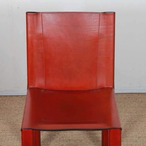 Ensemble de 8 chaises par Carlo Bartoli pour Matteo Grassi, 1980 - 