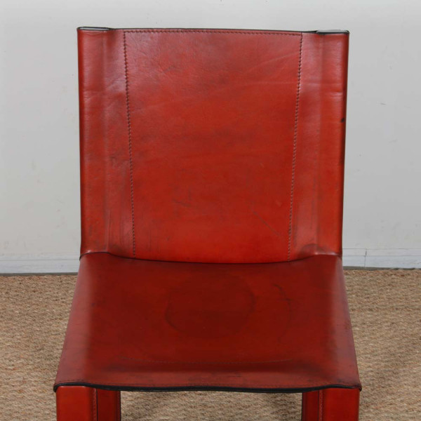 Ensemble de 8 chaises par Carlo Bartoli pour Matteo Grassi, 1980 - 