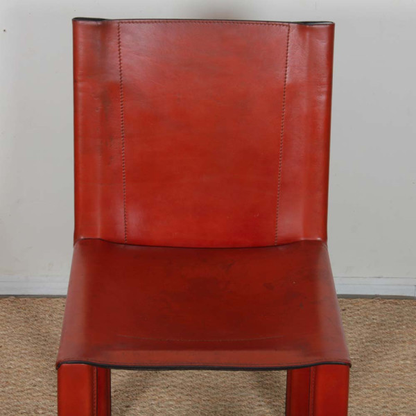 Ensemble de 8 chaises par Carlo Bartoli pour Matteo Grassi, 1980 - 