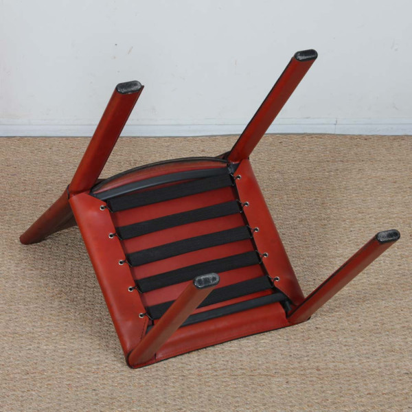 Ensemble de 8 chaises par Carlo Bartoli pour Matteo Grassi, 1980 - 