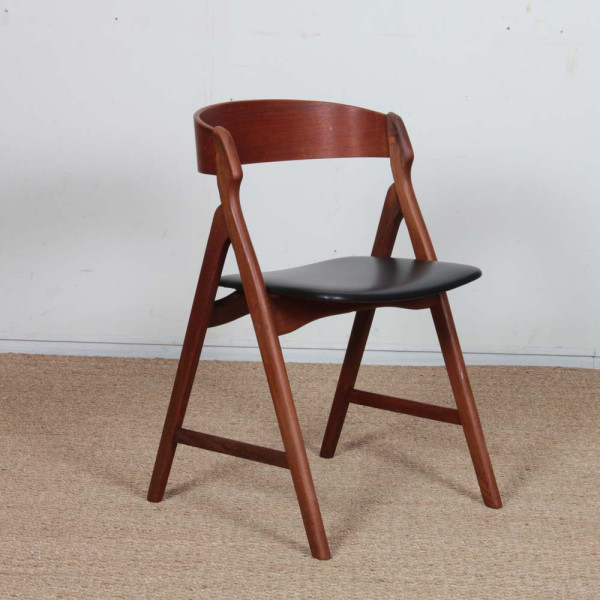 Paire de chaises par Henning Kjaernulf pour Boltinge Stolefabrik, 1960 - Design Scandinave