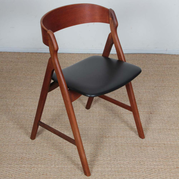 Paire de chaises par Henning Kjaernulf pour Boltinge Stolefabrik, 1960 - Design Scandinave