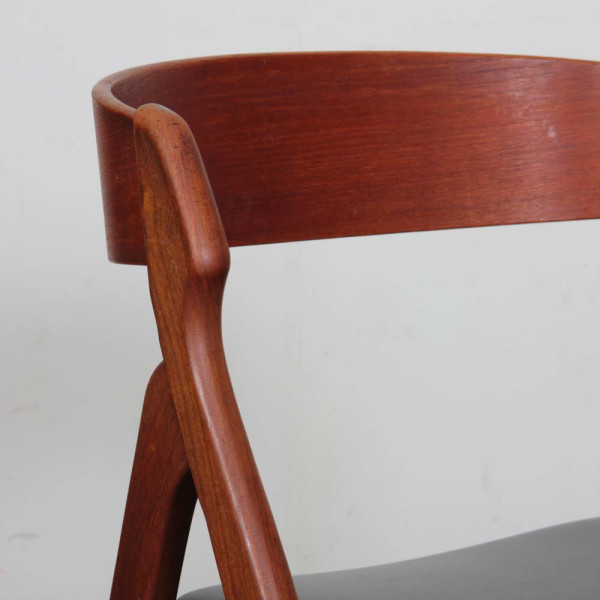 Pair of chairs by Henning Kjaernulf for Boltinge Stolefabrik, 1960 - Scandinavian design