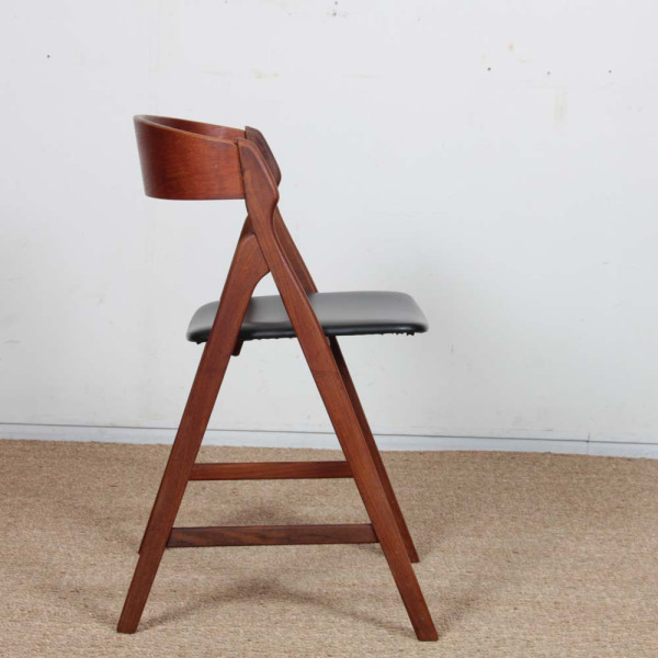 Paire de chaises par Henning Kjaernulf pour Boltinge Stolefabrik, 1960 - Design Scandinave