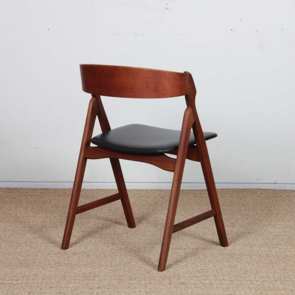 Paire de chaises par Henning Kjaernulf pour Boltinge Stolefabrik, 1960 - Design Scandinave