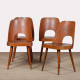 Suite de 4 chaises vintage par Oswald Haerdtl pour Ton, 1960 - Design d'Europe de l'Est