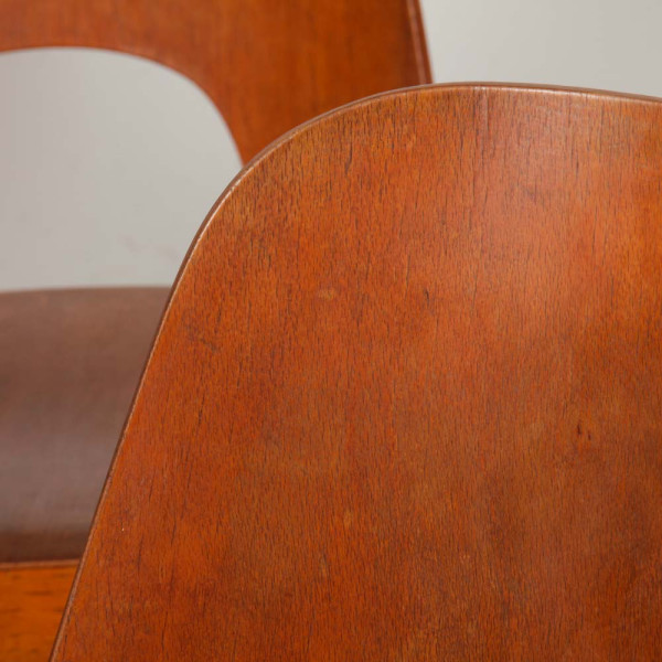 Suite de 4 chaises vintage par Oswald Haerdtl pour Ton, 1960 - Design d'Europe de l'Est