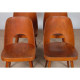 Suite de 4 chaises vintage par Oswald Haerdtl pour Ton, 1960 - Design d'Europe de l'Est