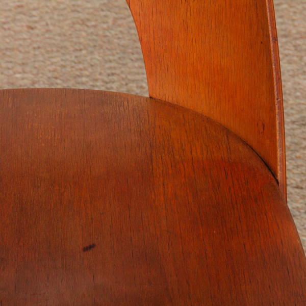 Suite de 4 chaises vintage par Oswald Haerdtl pour Ton, 1960 - Design d'Europe de l'Est