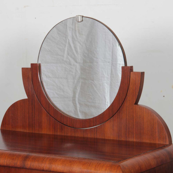 Art Deco mahogany dressing table from the 1930s - 