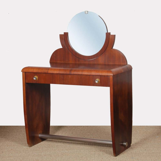 Art Deco mahogany dressing table from the 1930s - 