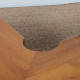 Table basse en chêne massif dans le goût de Seltz, 1980 - 