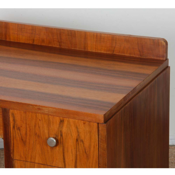 Petit bureau moderniste, travail français des années 1940 - 