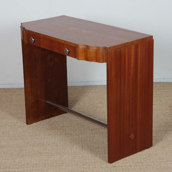 Coiffeuse/console de style Art déco, travail français des années 1950 - 