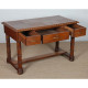 Bureau en chêne et laiton dans le goût de Charles Dudouyt, 1940 - 