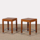 Paire de tabourets par Hippolyte Thomasson, circa 1940 - 