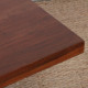 Modernist coffee table in wood and chrome-plated metal, 1930 - 