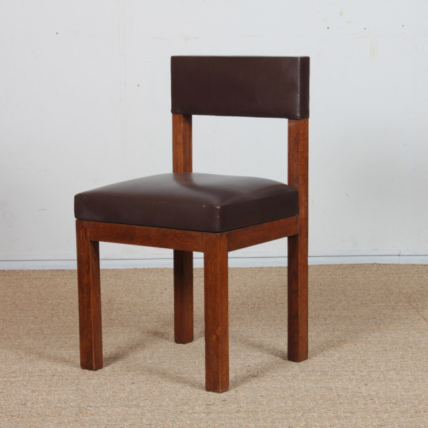 Ensemble de 4 chaises attribuées à Emiel Veranneman, 1960 - 